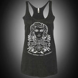 Tattooed Girl Racerback Tank Top
