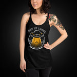 Get In Loser Racerback Tank Top