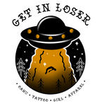 UFO Get in Loser Sticker