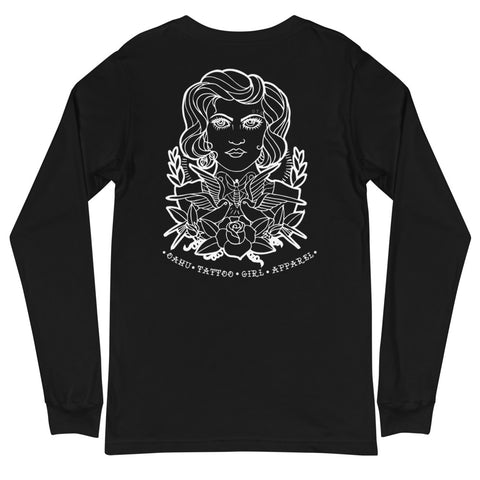 Tattooed Girl Long Sleeve Tee