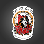 Oh My Gato Sticker